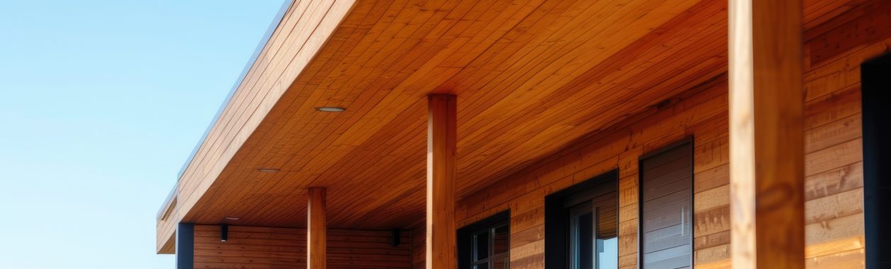 Современные дома из бруса в Екатеринбурге